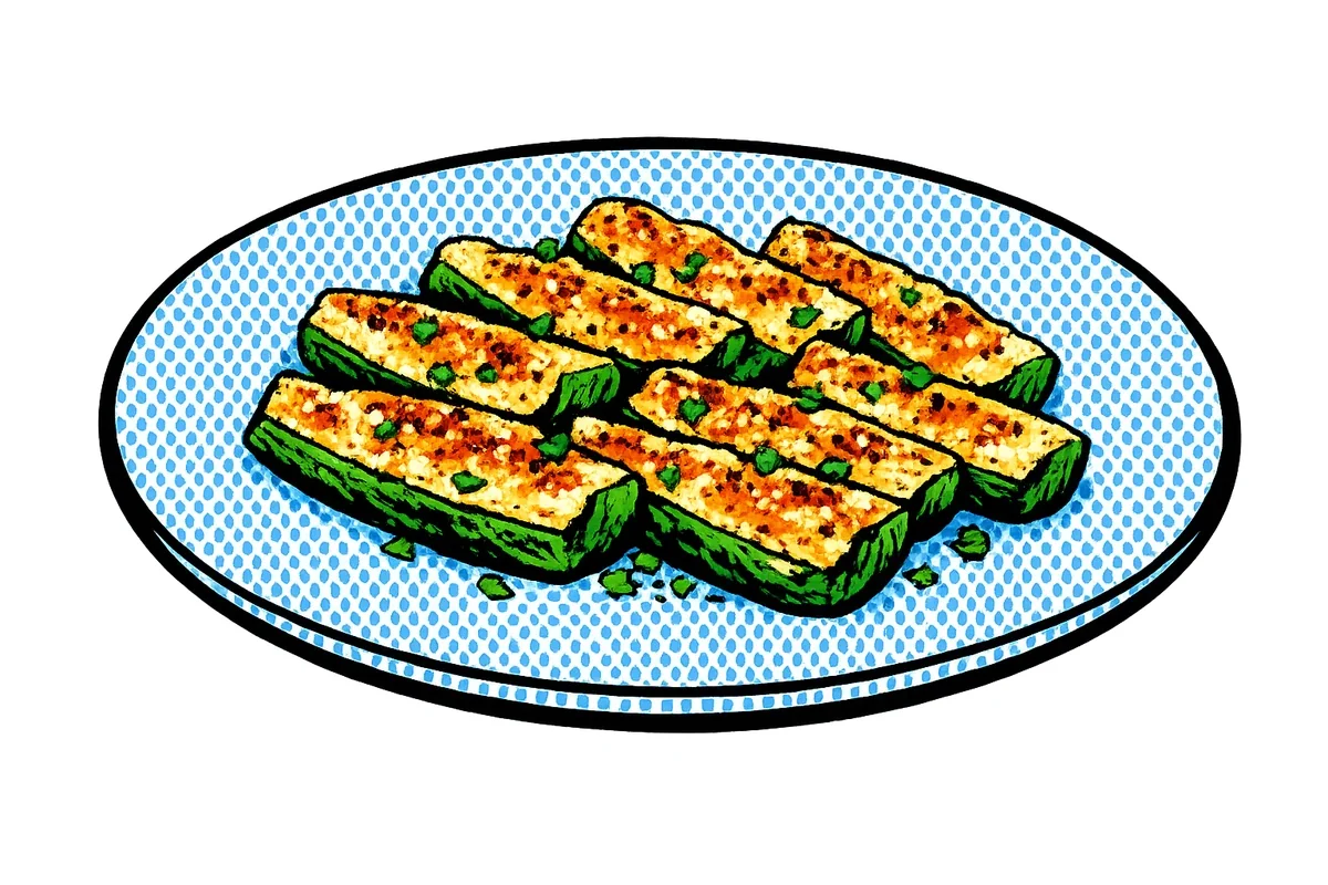 Кабачки с пармезаном